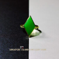 Apple Green Jade Ring