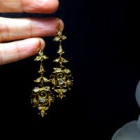 small chandelier earrings