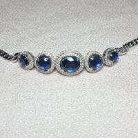 blue sapphire bracelet singapore, ?????