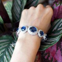 blue sapphire wedding jewelry