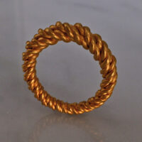 SIJS, gold twist rope ring, handmade 24k gold ring, handmade gold twist ring, solid gold twist ring, thick twisted rope ring, wide gold twist ring, custom gold ring singapore, custom jewellery singapore, bespoke jewellery singapore, 22k gold ring handmade, medieval style jewellery, ancient roman style jewelry