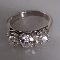 SIJS, platinum diamond eternity ring, handmade platinum wedding rings, unusual eternity ring designs, eternity ring singapore, custom wedding ring singapore
