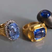 Mandala Ring Flower, emerald cut sapphire ring, sapphire mens ring, mens ring singapore, blue sapphire ring mens, jungian jewelry, bespoke fine jewellery singapore, SIJS